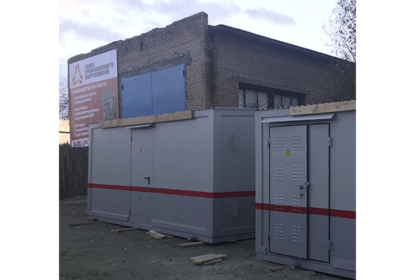 Подстанция 2БКТП-630/10/0,4 для станции Ерофей-Павлович